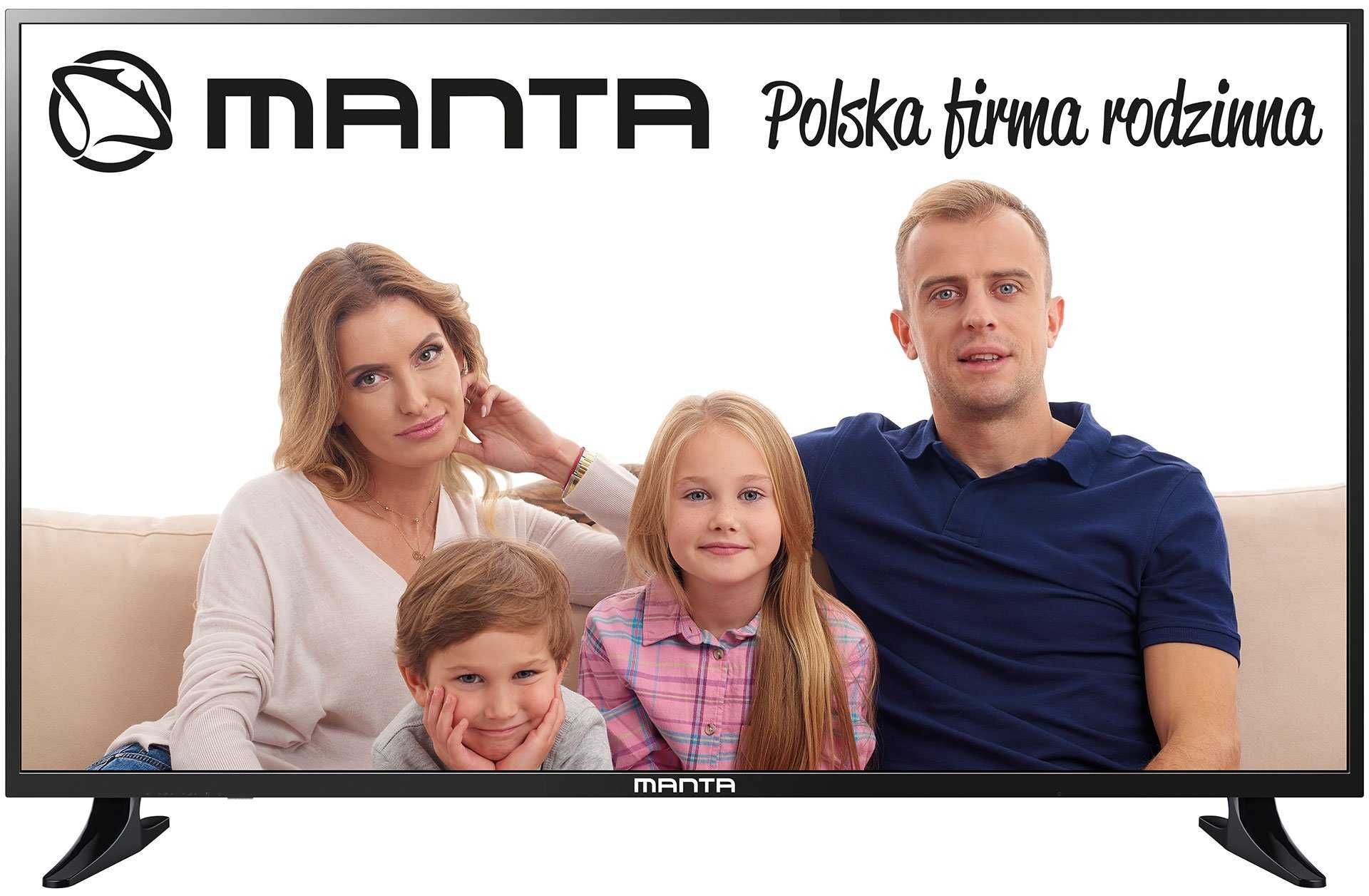 Telewizor Manta 55 cali 4k smart -tv gwarancja 12msc