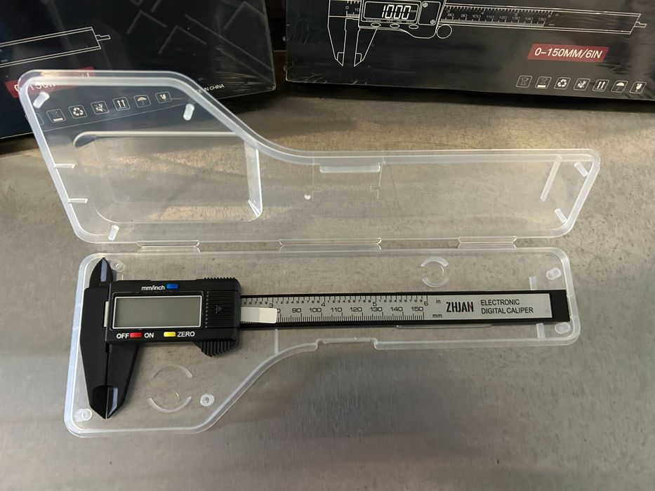 Elektroniczna suwmiarka cyfrowa 150 mm / 6 cali – nowa / 3szt.