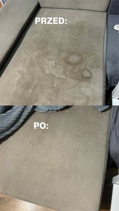 Pranie narożników, łóżek, foteli