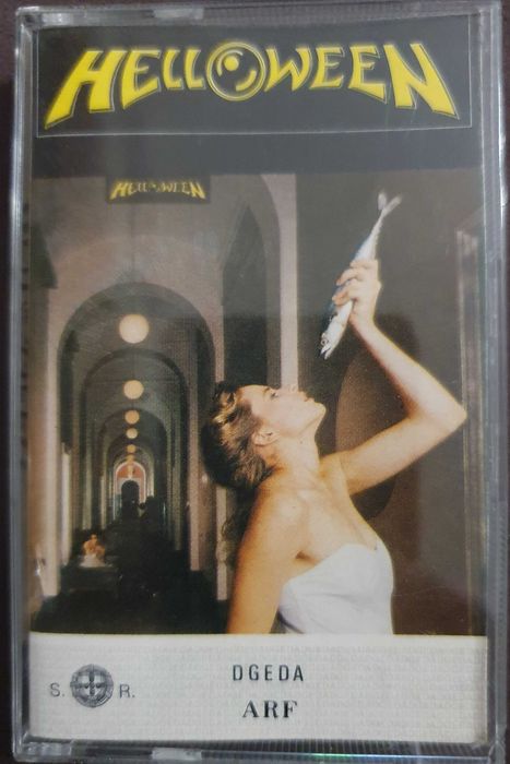 Cassete de Audio vintage - Helloween: Pink Bubbles Go Ape - 1991