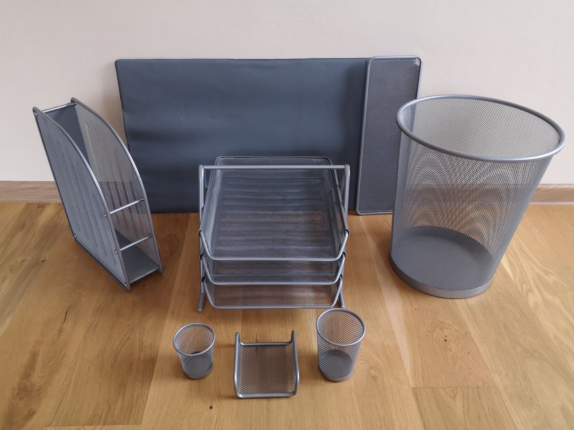 Zestaw biurowy szkolny przybornik Ikea Dokument, 7 elementów