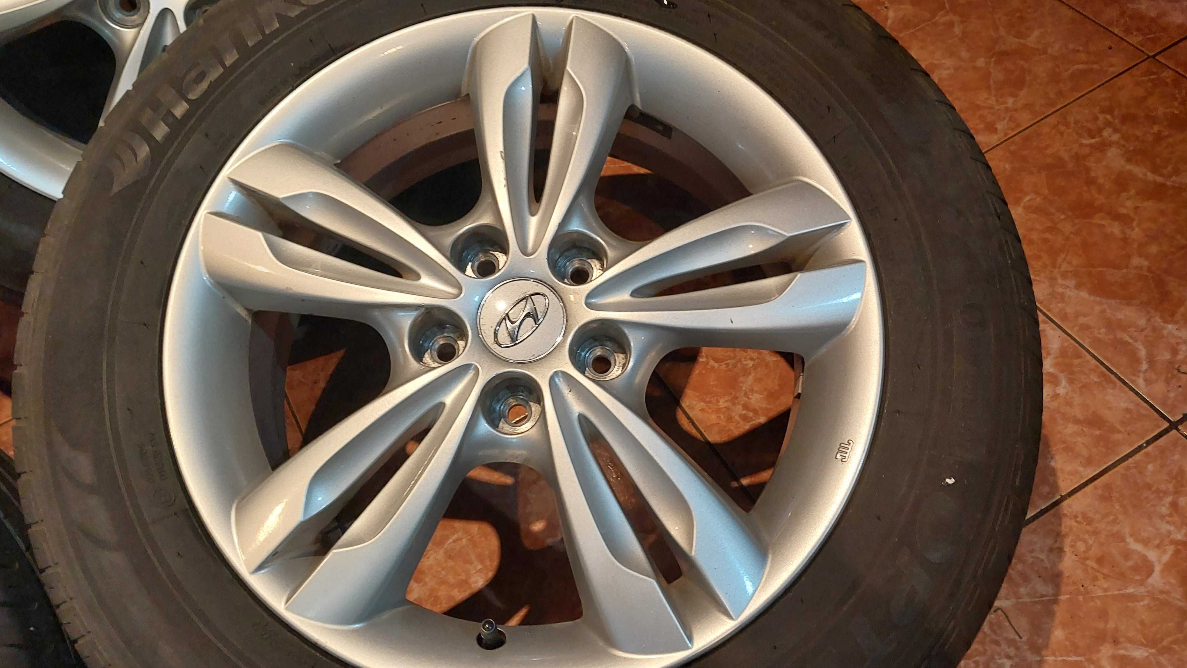 Koła alufelgi komplet hyundai ix35 r17 225/60r17 lato
