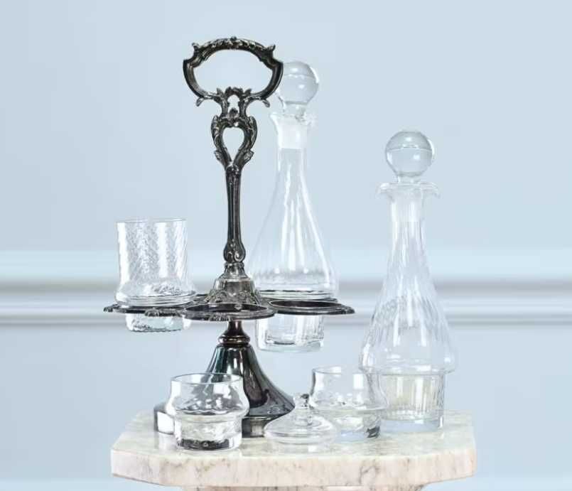 Антикварний набір  для спецій, крует, набор для специй