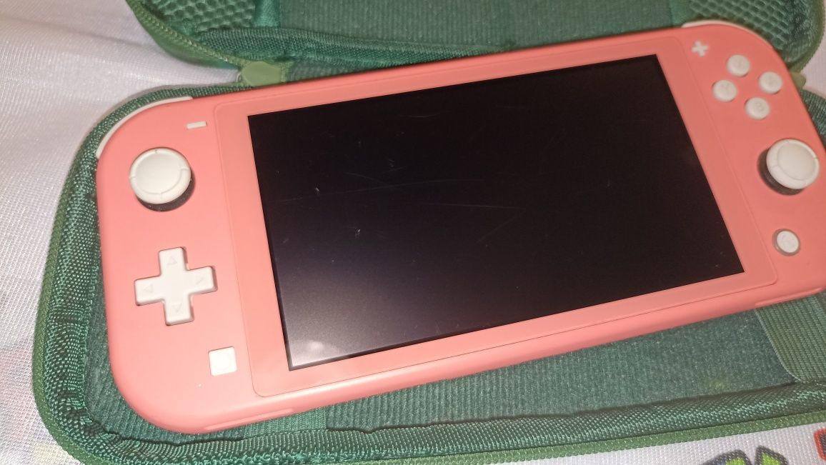 Konsola Nintendo Switch Lite pink różowa w pełni sprawna