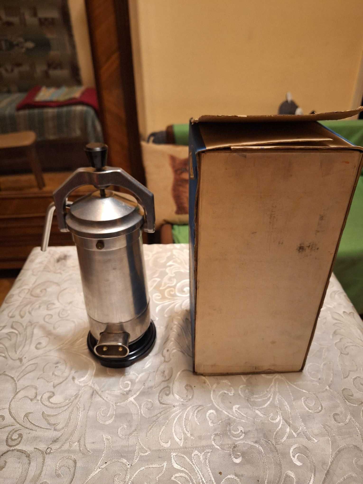 Kultowy ekspres do kawy Midipress Autofem 220V 300W – retro klasyk PRL