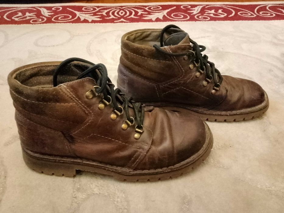 Buty Otmęt 41 trzewiki męskie polskie skórzane - ze skóry