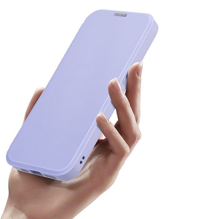 Etui Magnetyczne Dux Ducis Skin X Pro do iPhone 15 Pro Max - Fioletowe