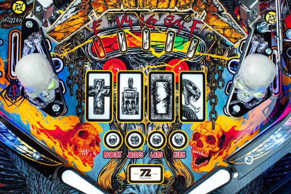 Flipper Fliper Pinball Metallica Remastered PREMIUM Stern - NOWY