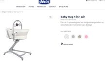 Baby Hug 4w1 Air łóżeczko dziecięce