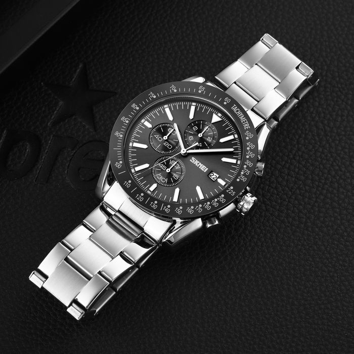 zegarek męski skmei 9253sibk + box