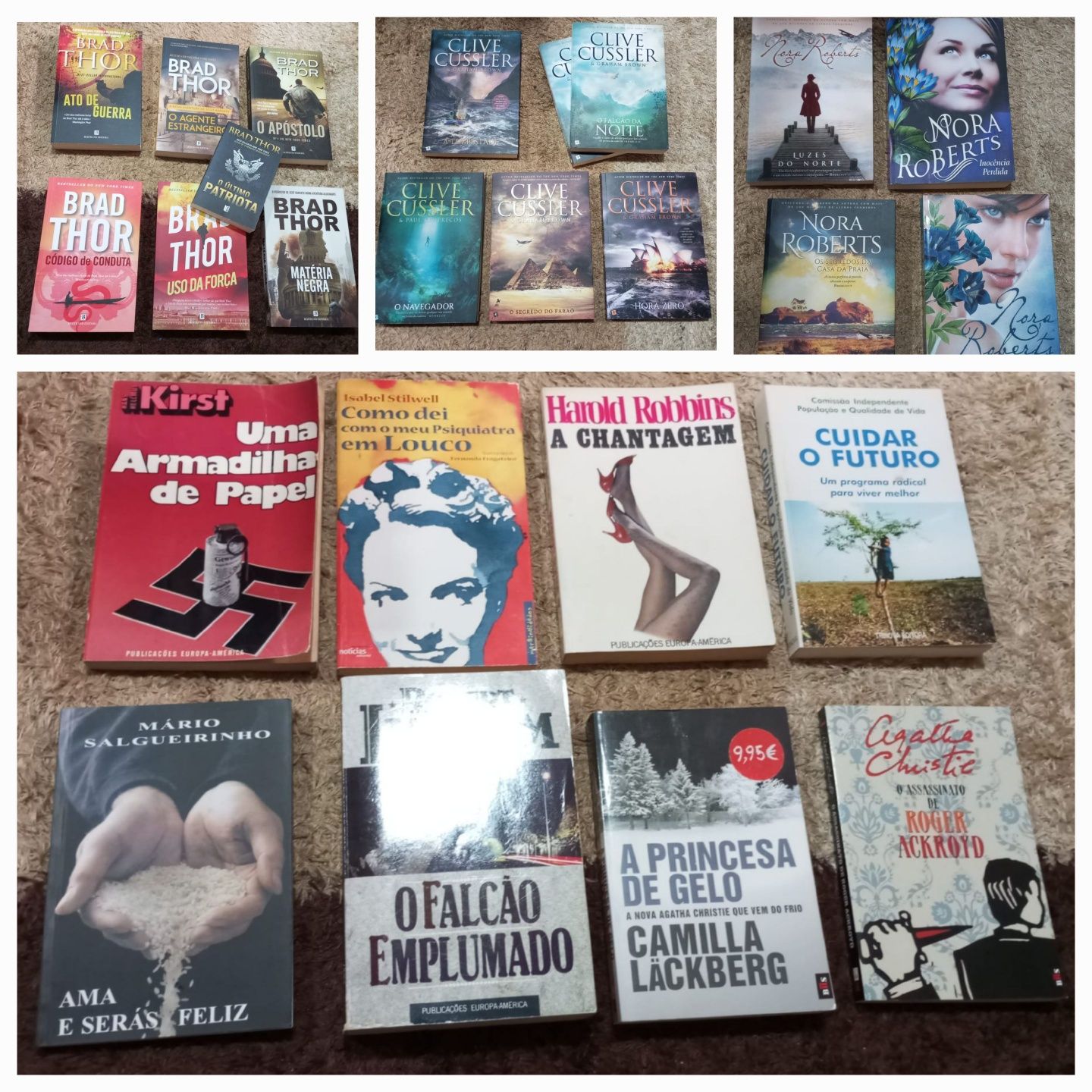 124 livros impecáveis