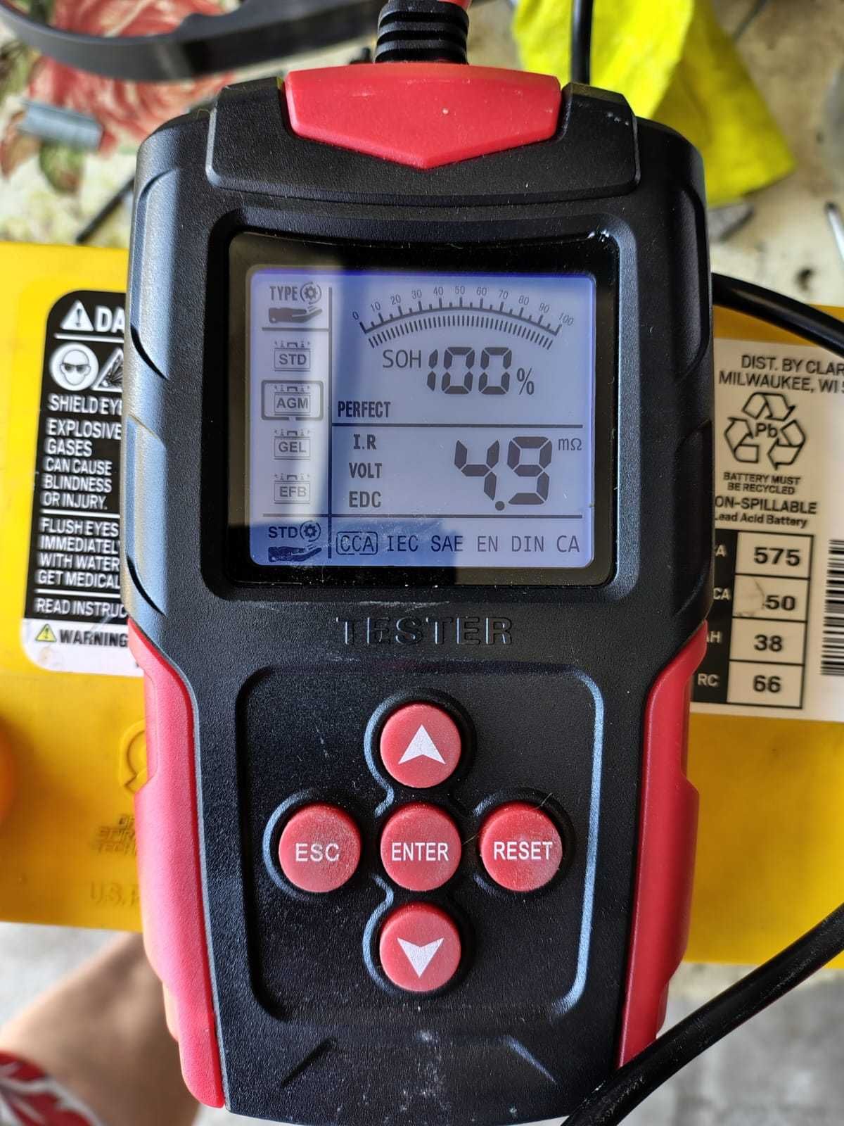 Akumulator Optima Yellowtop AGM D51R, 38Ah, (CA) 575A, 100% sprawny