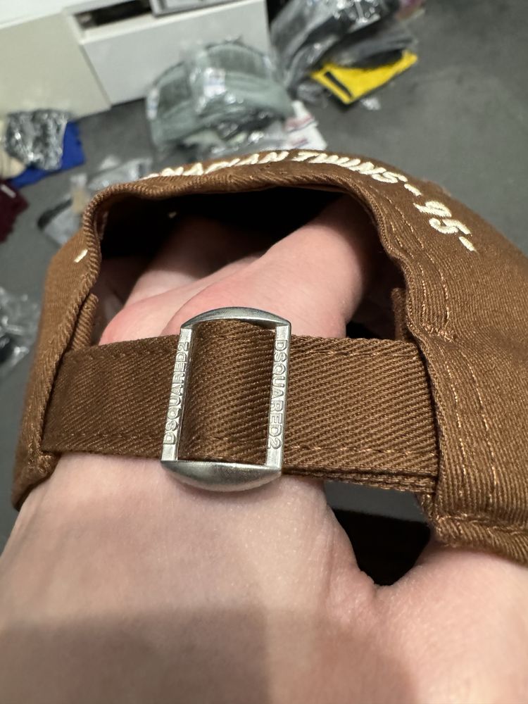 Dsquared2 Czapka brąz