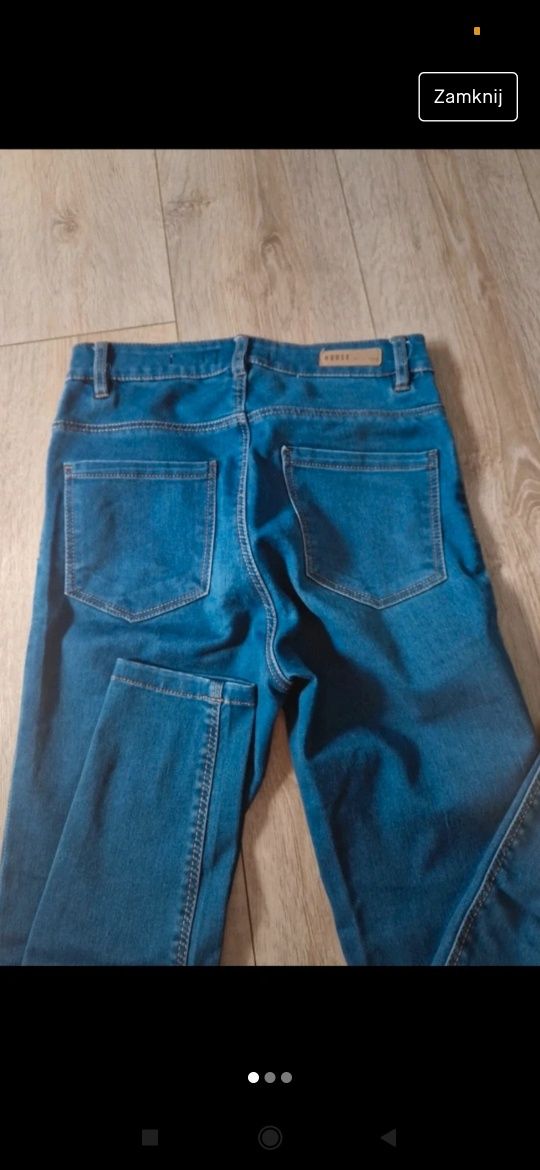 Spodnie high Waist jeans