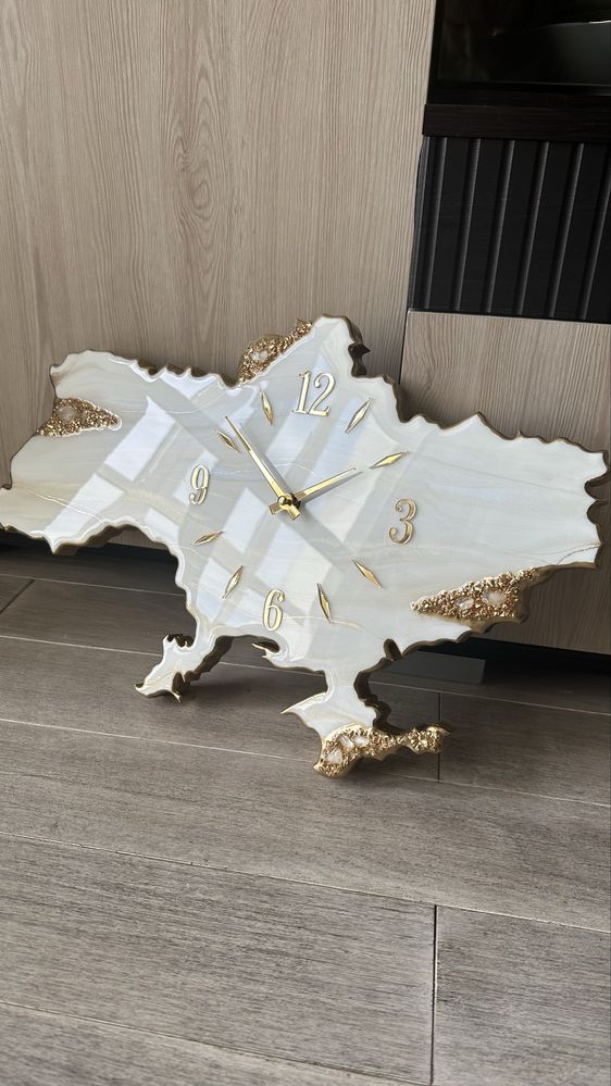 годинник Україна, годинник смола, годинник мапа карта