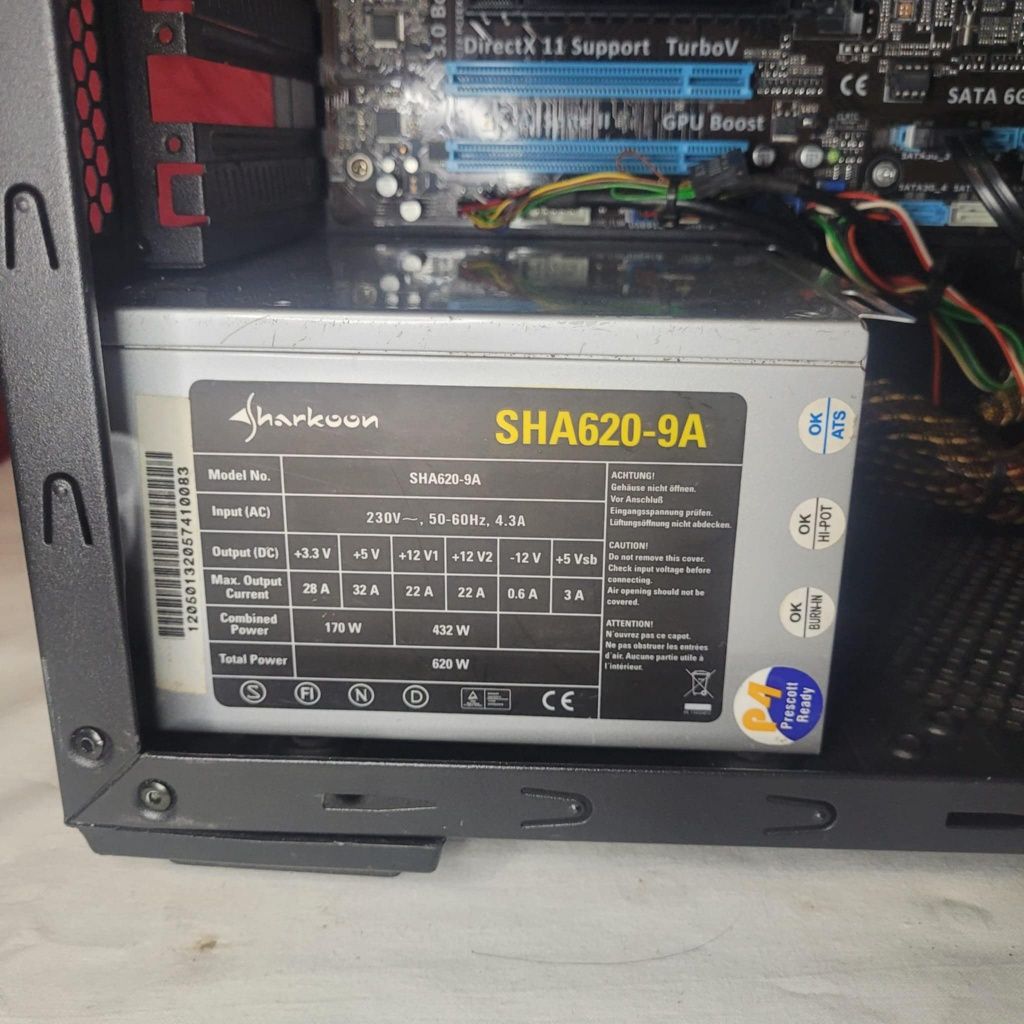 Komputer stacjonarny Asus P8Z77-V LX procesor I5 16GB ram crossFire
