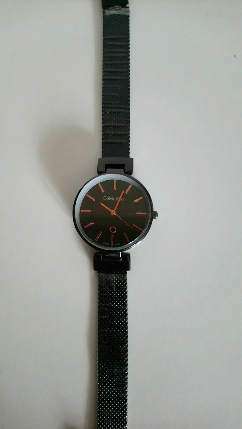 zegarek Michael Kors z czarną bransoletką  nowy