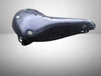 Siodełko rowerowe skórzane Walter G. – vintage / retro Gusti Leder