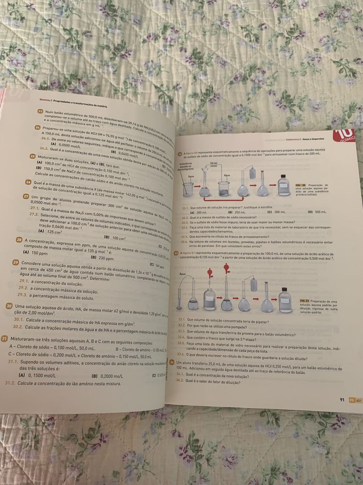 Livro Preparação para o exame final de físico-química 11°ano