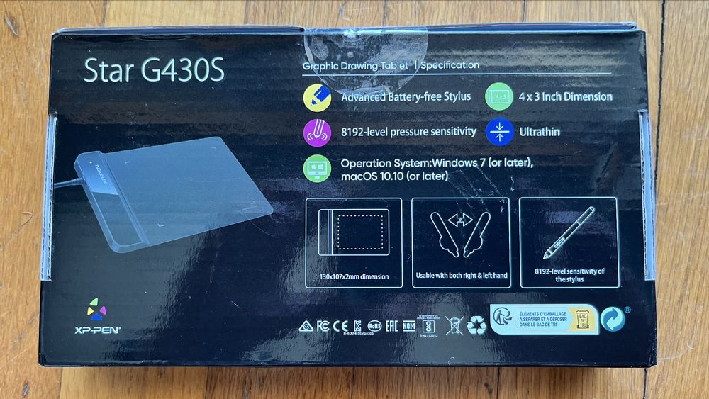 Mesa difitalizadora para escrita e assinatura digital com caneta