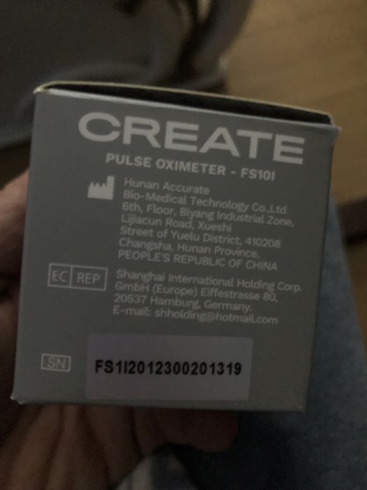 oximetro novo excelente marca