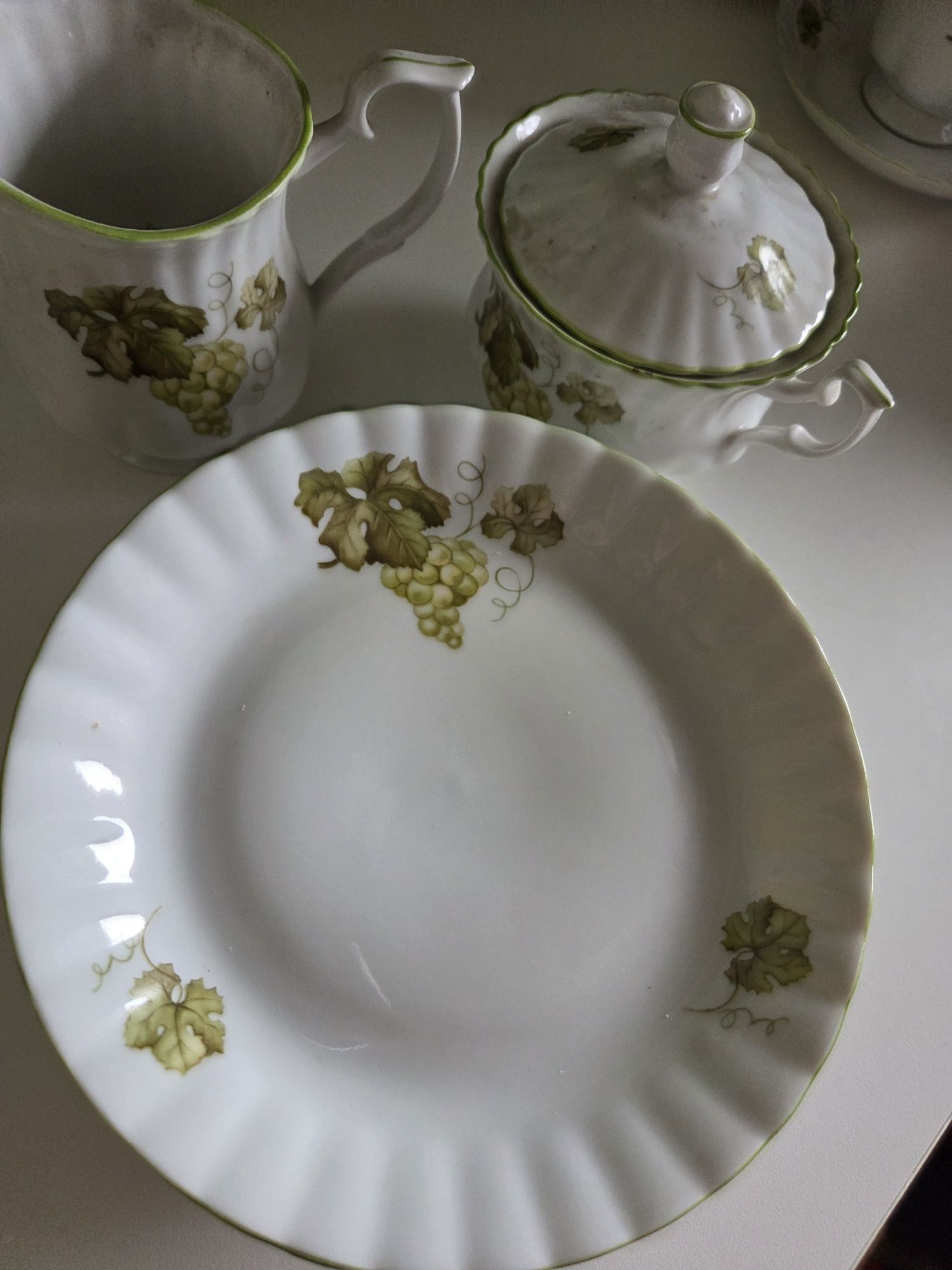 Porcelana serwis Chodzież Iwona winogrono unikat