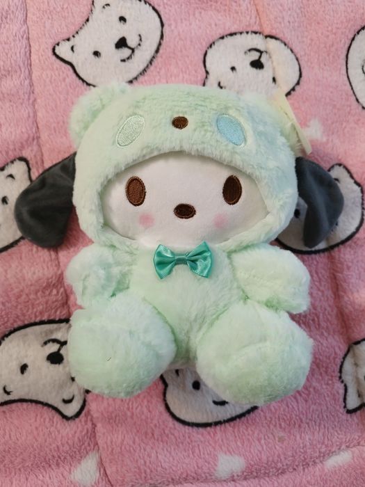 Pochacco Hello Kitty maskotka pluszak przytulanka