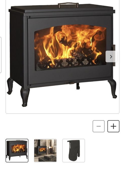 Panadero Provance eko 9,8 kw komin moc grzewcza 100 m2
