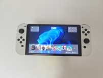 Switch OLED idealny cfw zestaw - masa akcesoriów