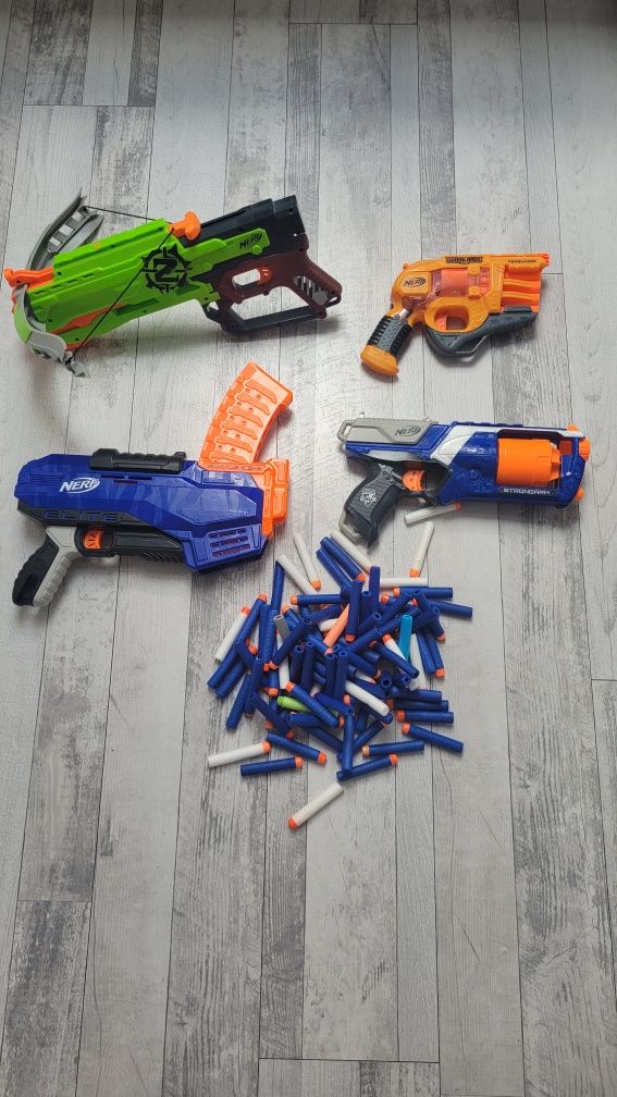 Zestaw Nerf plus strzałki