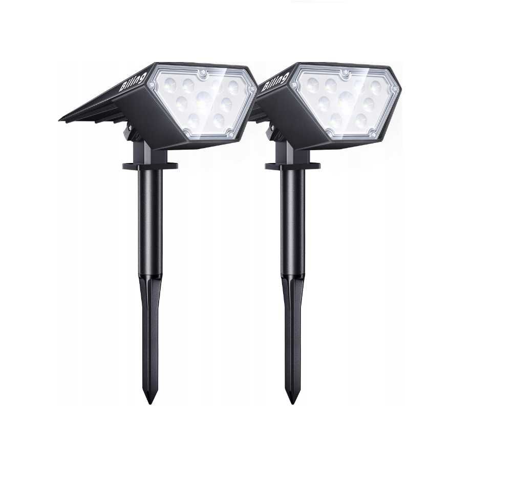 Lampa solarna LED Biling ogrodowa wbijana 20cm  2szt