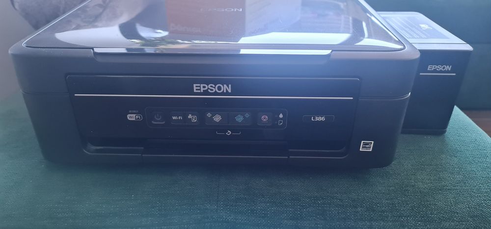 Epson L386 – IDEALNY stan wizualny! Drukarka + skaner | Okazja 150