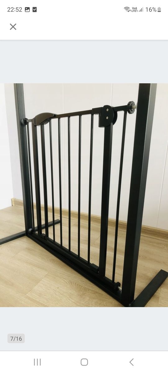Bramka barierka ochronna rozporowa