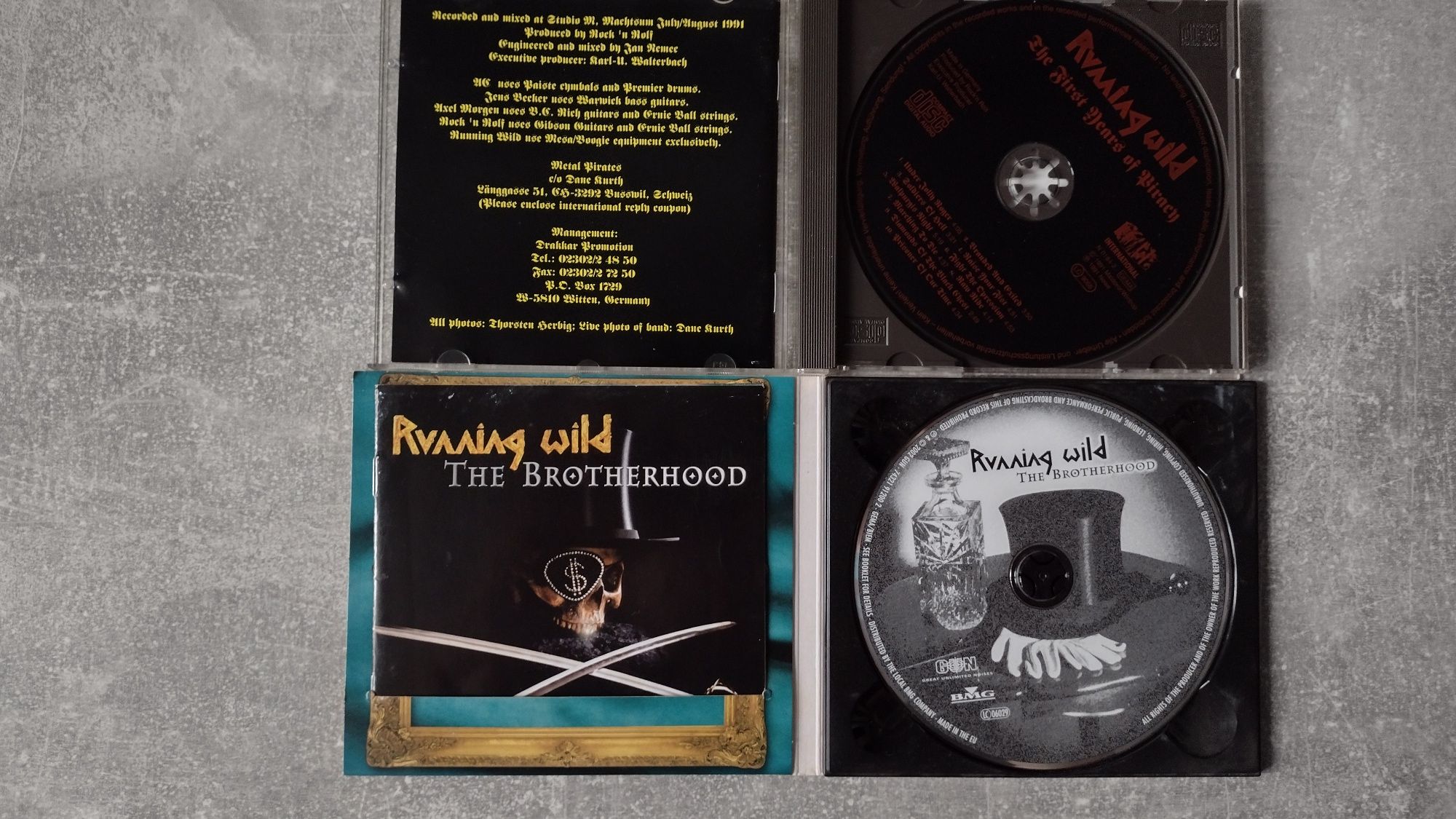 Running Wild 3 albumy cd