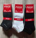 Мужские хлопковые короткие носки Coca-Cola