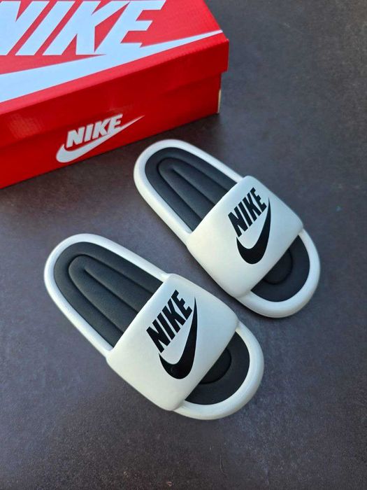Шльопанці Nike Air Foam Slide White Premium