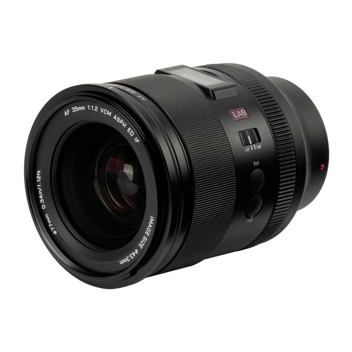 Viltrox 35mm f/1.2 LAB Sony FE NOVA