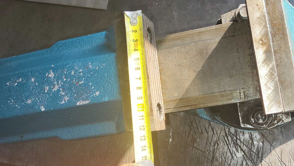 Imadło Maszynowe Obrotowe Kątowe Kołyskowe 125mm