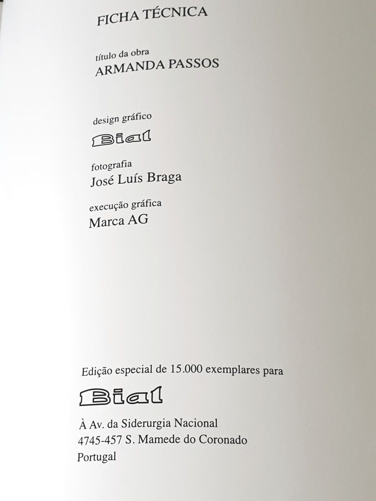 Fantástico livro de Arte Armando Passos - Edição limitada