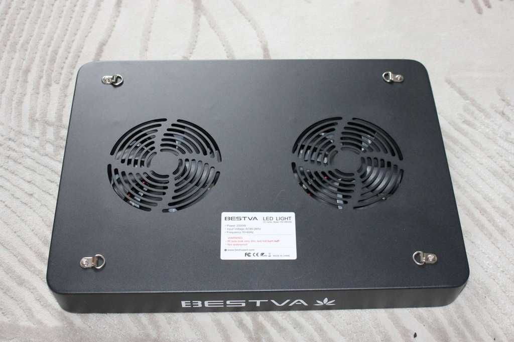 Nowa Lampa LED do roślin BESTVA 2000W Full Spectrum Grow Light