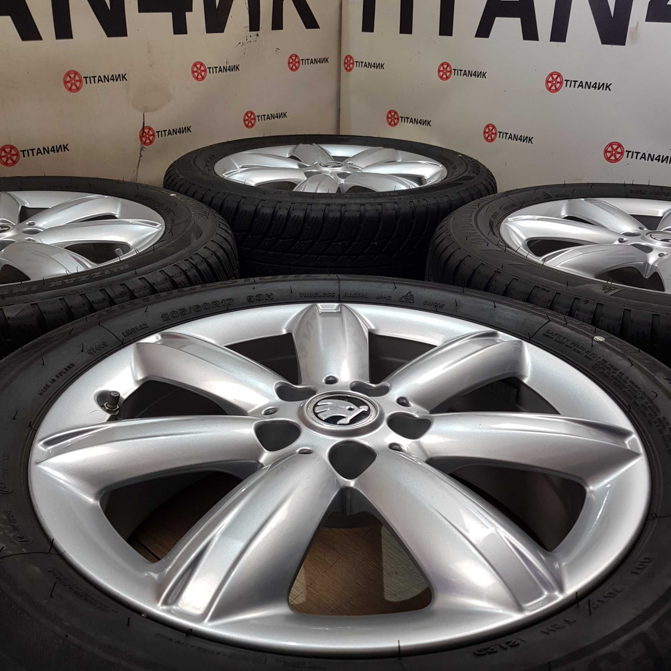 Диски Skoda R17 5x112 Octavia Superb VW Passat СС Touran Golf Audi A3
