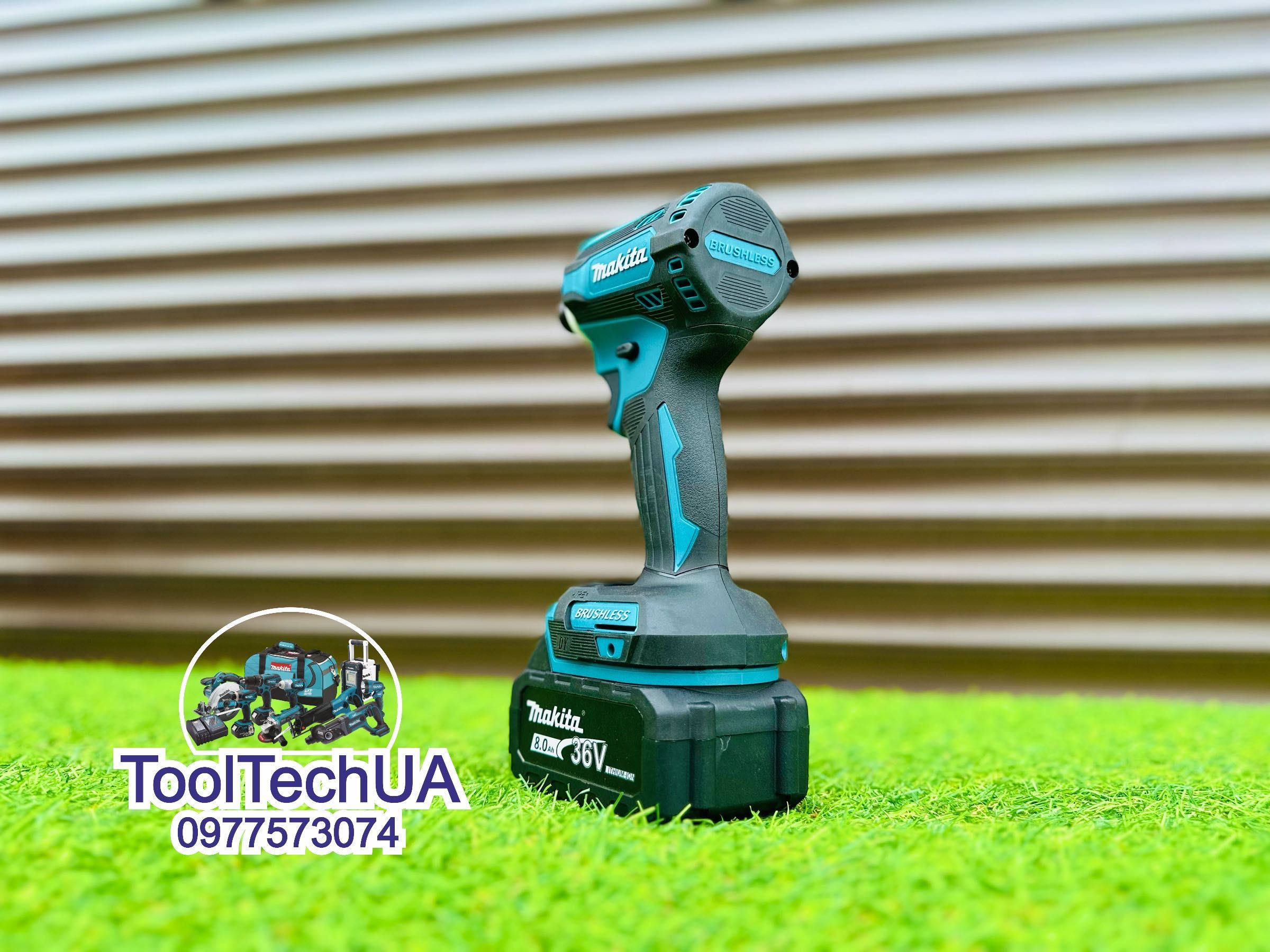 Акумуляторний Імпакт потужний Винтоверт Makita DTD171 170Nm 36V/8Ah