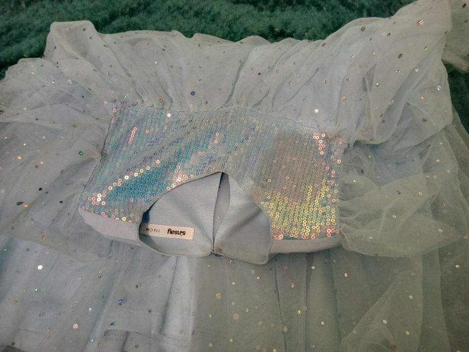 Сукня сніжинки святкова