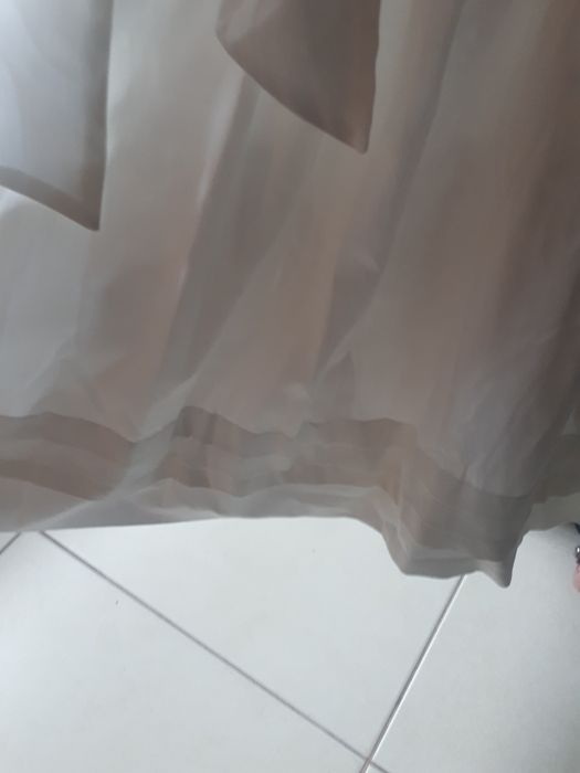 Vestido Laranjinha 6 anos com etiqueta