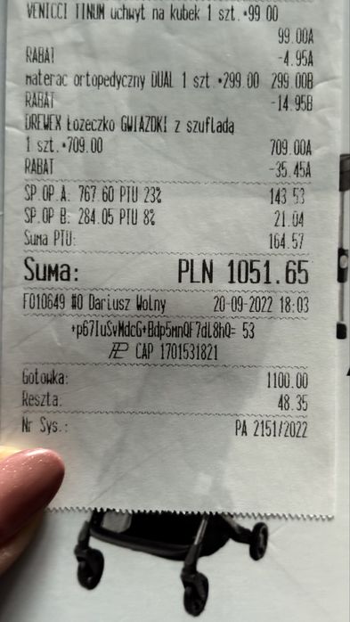 Łóżeczko dla dziecka