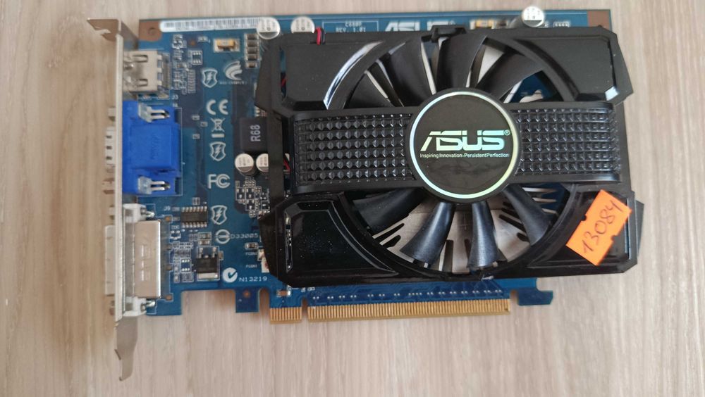 Б/В Відеокарта Asus GeForce GT 240 512MB 128bit DDR3, HDMI, DVI, VGA