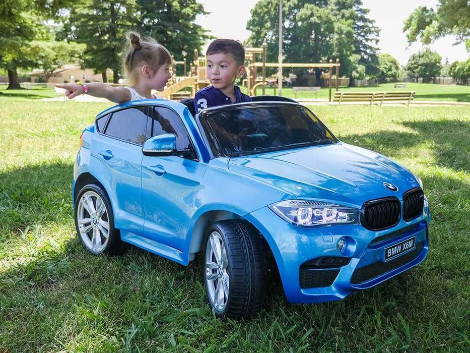 BAWIBUS.PL Auto samochód na akumulator BMW X6 samochodzik 2 osobowy