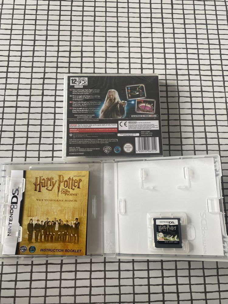 Dwie gry Harry Potter Nintendo DS