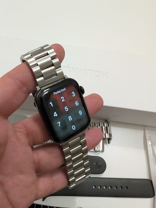 Apple Watch 5 44mm Cellular bogaty zestaw