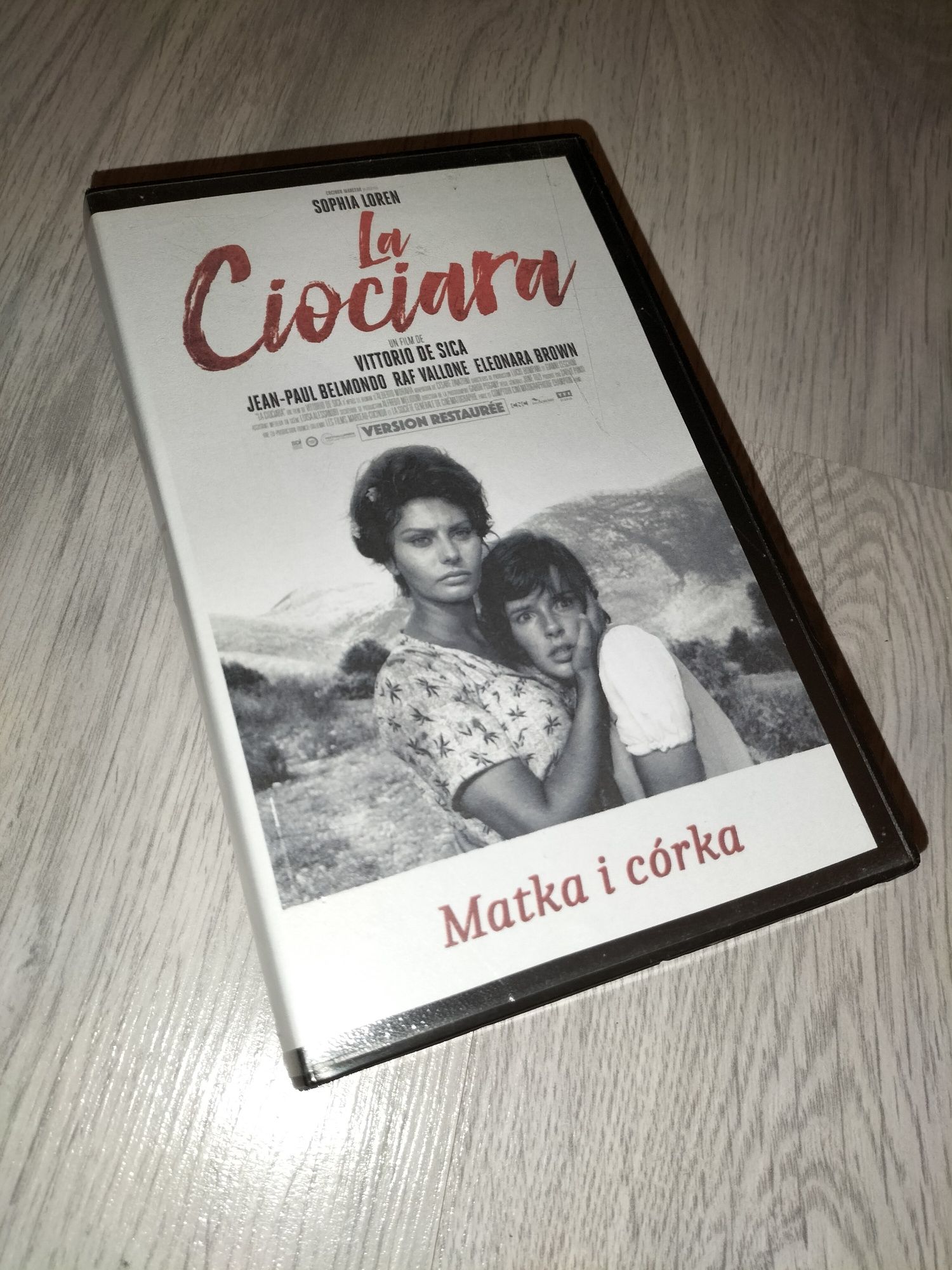 La Ciociara film włoski stary retro vintage kaseta VHS matka i córka